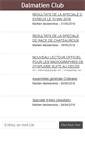Mobile Screenshot of dalmatien-club-francais.org